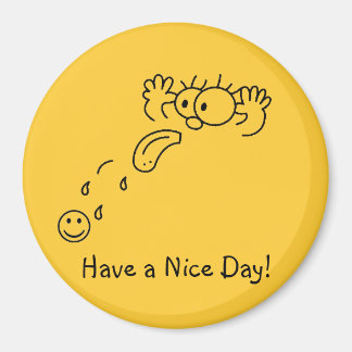 RazzBerryが素敵なデイマグネットを持つ マグネット