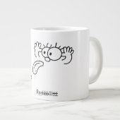 RazzBerryのジャンボコーヒー・マグ ジャンボコーヒーマグカップ (正面右)