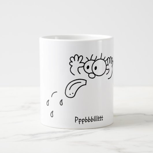 RazzBerryのジャンボコーヒー・マグ ジャンボコーヒーマグカップ (正面)