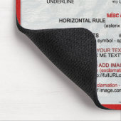 RBのCheatSheetのマウスパッド マウスパッド (コーナー)