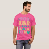 Rbアーティストガールズヴィンテージ90 S R And B Graphic Tシャツ (正面フル)