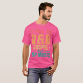 Rbゴスペルと音楽の混ラップの合 Tシャツ (正面フル)