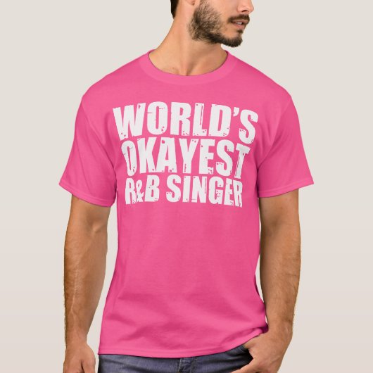 Rbシンガーワールドズオカイエおもしろい Tシャツ (正面)