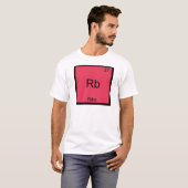 Rb - リブ 化学元素記号 ジョーク tシャツ (正面フル)