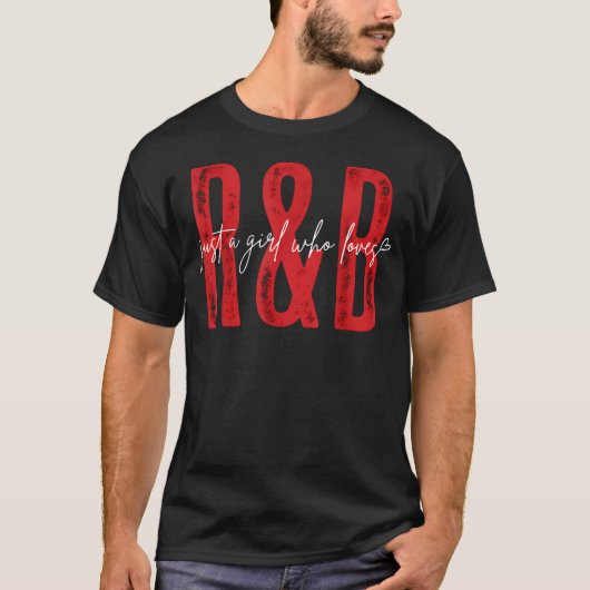 Rb Heartを愛する女の子用 Tシャツ (正面)