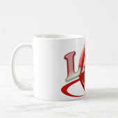 RBC MLT LABORATORY SWUSHロゴ – 医療用臨床 コーヒーマグカップ (左)