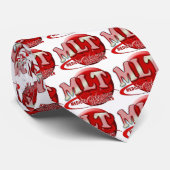 RBC MLT LABORATORY SWUSHロゴ – MED LAB TECH ネクタイ (ロール)