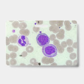 RBCs WBCsスライド顕微鏡血液学研究室 バッジ (裏面)