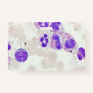 RBCs WBCsスライド顕微鏡血液学研究室 バッジ