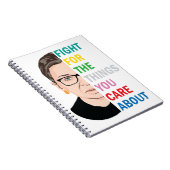 RBGが自分の取り組みのために戦気にう ノートブック (右側)