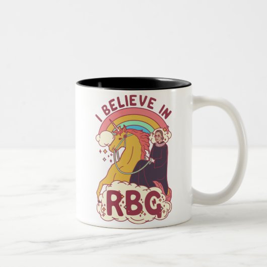 RBGに信じある ツートーンマグカップ (右)