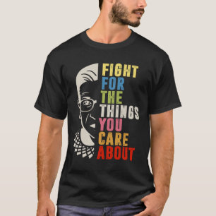 RBGに関する気にこと戦う Tシャツ