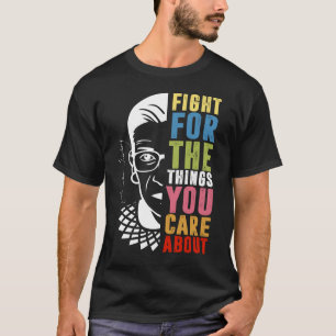 RBGに関する気にこと戦う Tシャツ
