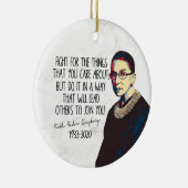 RBGは貴様の取り組み気にで戦う セラミックオーナメント (右)