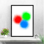 RBGカラーWallArt ポスター