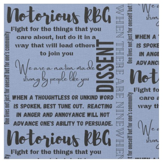 RBGブルー ファブリック (クローズアップ)