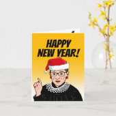 RBGホリデーグリーティング カード (黄色い花)