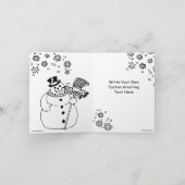 RBGホリデーグリーティング カード (内部)