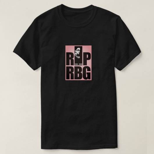RBGメモリアル Tシャツ (デザイン正面)