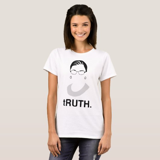 RBGルースGinsburgの最高裁判所の男女同権主義の政治 Tシャツ (正面フル)