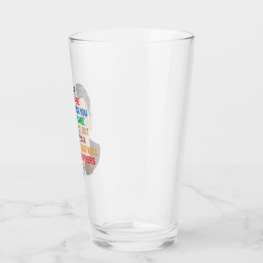 Rbg引用文、お前の事のために戦う気に タンブラーグラス (左)