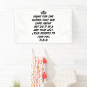 Rbg引用文、お前の取り組みに気について 横断幕 (インサイチュ)