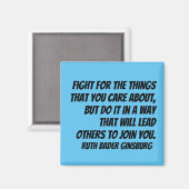 RBG引用文 – お客様の気にことのために… マグネット (正面/裏面)