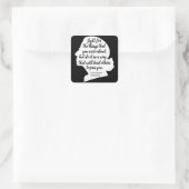 RBG引用文、ギンズバーグ引用文、ルスバダーギンズバーグ スクエアシール (バッグ)