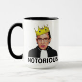 RBG悪名高きカマラハリス私は話の マグカップ (左)