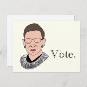 RBG投票 シーズンポストカード (正面/裏面)