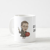 RBG -デラウェア州意見の相違 コーヒーマグカップ (正面左)