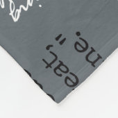 RBG – ルスバダーギンズバーグ – 引用文 フリースブランケット (角)