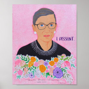 RBG「反対」 ポスター
