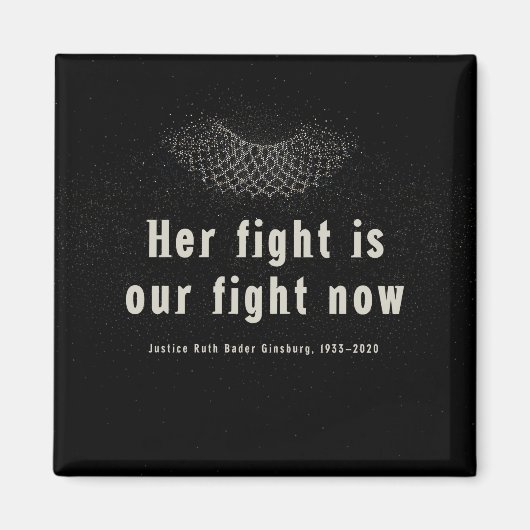 RBG :：彼女の戦いは今の私たちの戦いだ。 マグネット (正面)