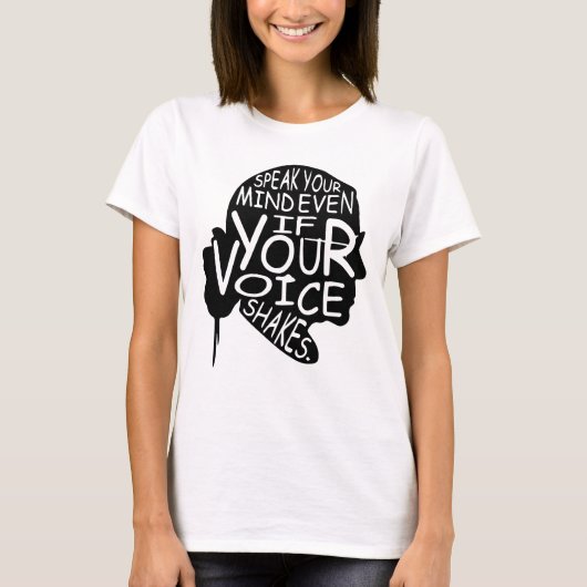 RBG、悪名高いRBG、Ruth Bader Ginsburg Tシャツ (正面)