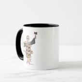 RBG「正義、正義は追い求める」Mug マグカップ (正面左)