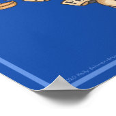 RBG "正義、正義は追求する" 11" x 14" ポスター (角)