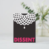 RBG 異議申し立て ポストカード (スタンド正面)