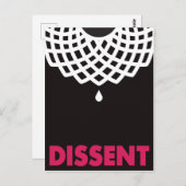 RBG 異議申し立て ポストカード (正面/裏面)