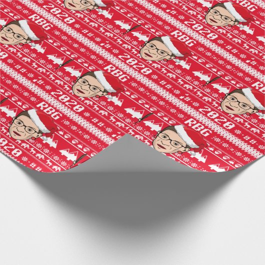 RBG 2020醜いクリスマスセーター ラッピングペーパー (角)