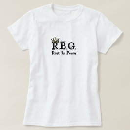 RBG Rest In Power、白 Tシャツ