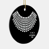 RBG、Ruth Bader Ginsburg、悪名高いRBG セラミックオーナメント (右)