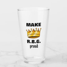 RBG Ruth Bader Ginsburg Beer Pint誇りを持ったの作成