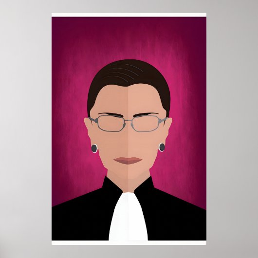 RBG (Ruth Bader Ginsburg) Icon Print -Print Only 1 ポスター (正面)