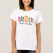 RBG - Ruth Bader Ginsburg Truth Crown Tシャツ (正面)
