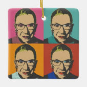 RBG Women's, Ranous RBG, Ruth Bader Ginsburg セラミックオーナメント (正面)