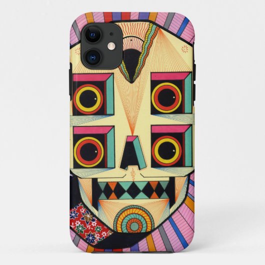 rbotのスカル Case-Mate iPhoneケース (裏面)