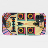 rbotのスカル Case-Mate iPhoneケース (裏面(横))