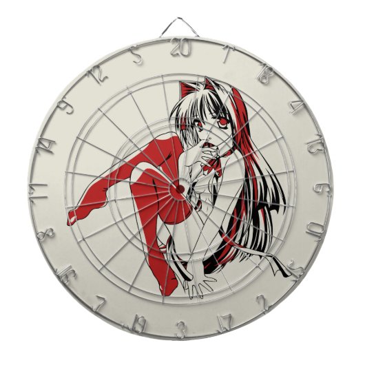 RBP, Neko the Sexy Anime Cat Girl Furry ダーツボード (正面)