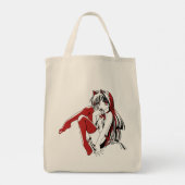 RBP, Neko the Sexy Anime Cat Girl Furry トートバッグ (裏面)